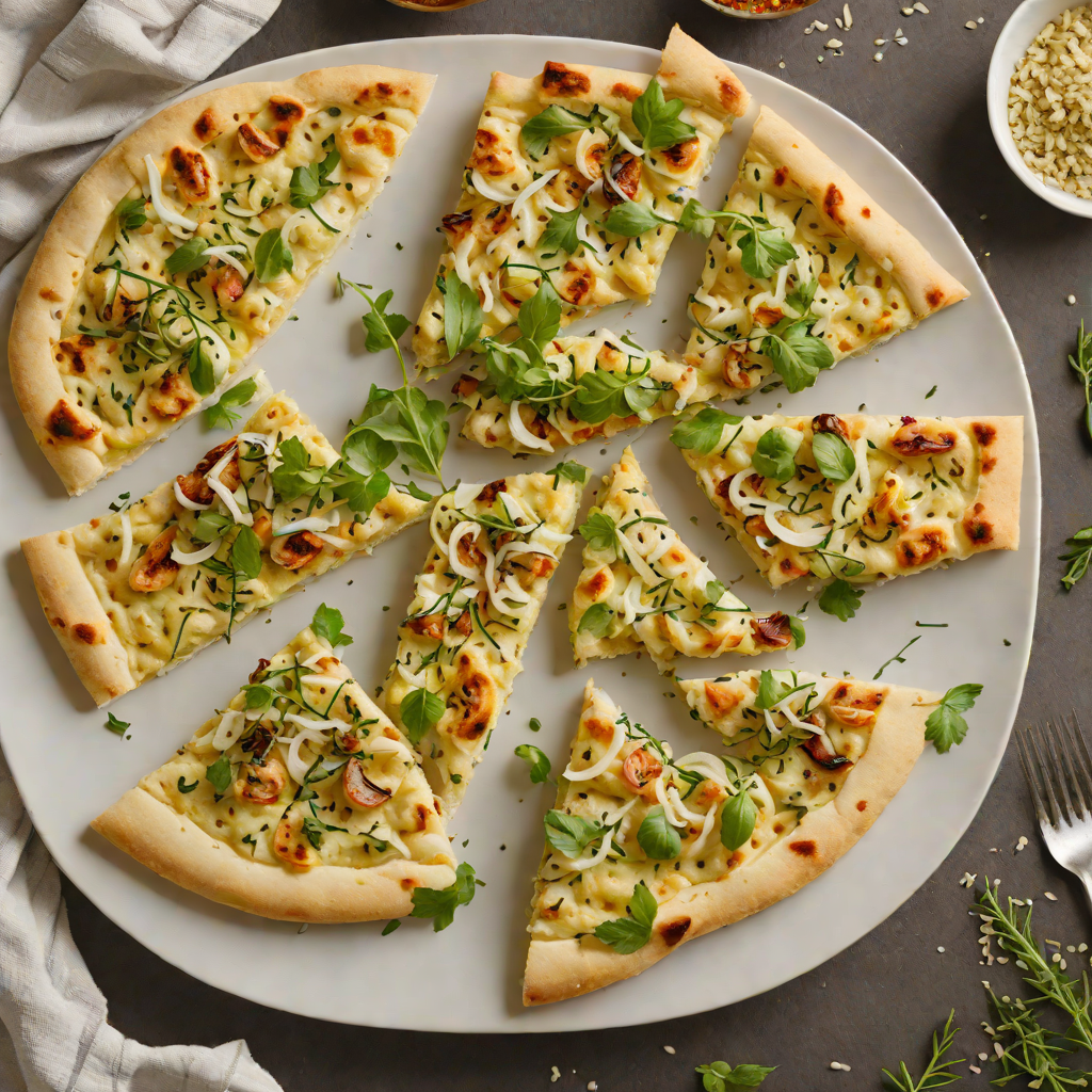 No-Yeast Flatbread with Garlic and Oregano
