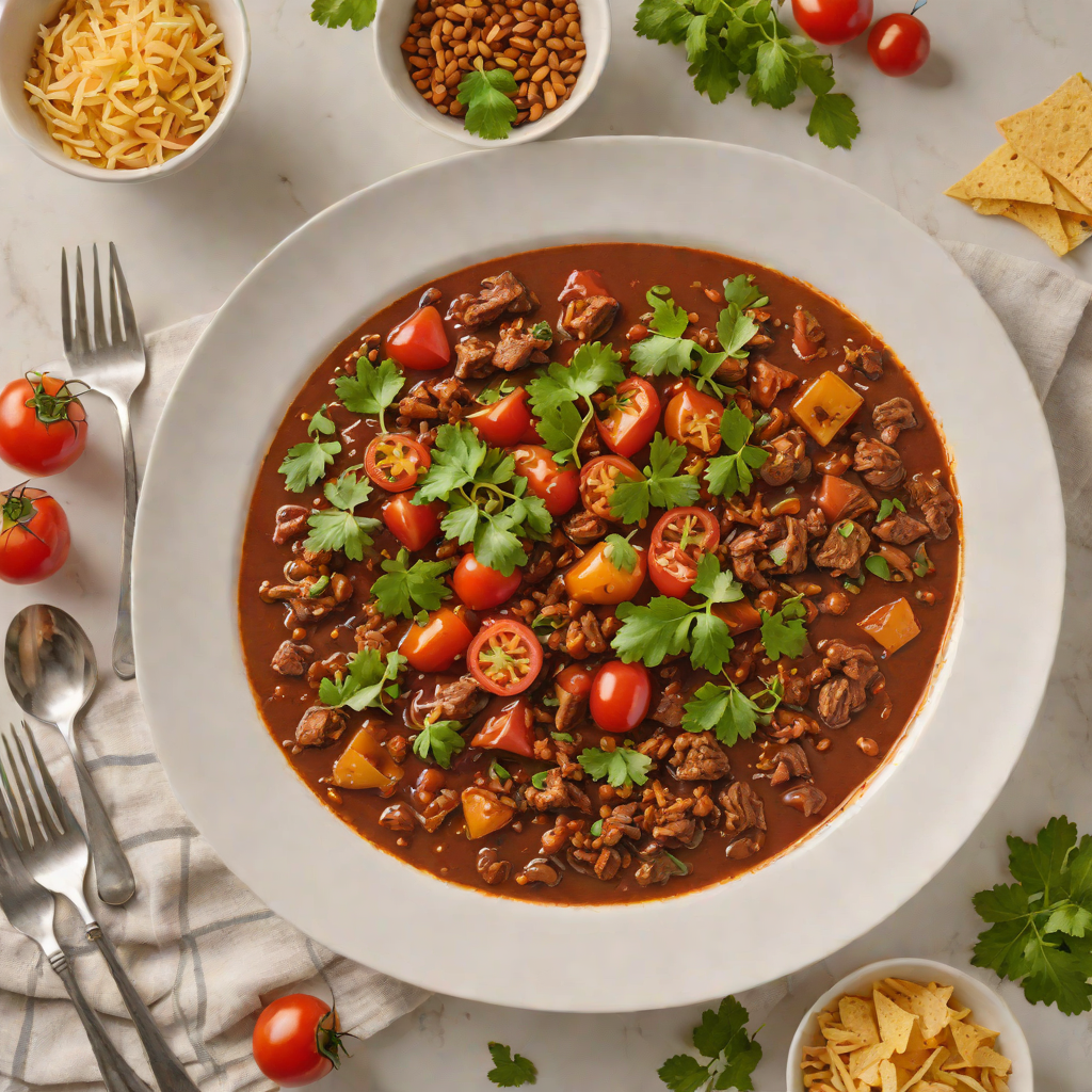 Box Office Beef Chili with Roasted Tomatoes and Chipotle