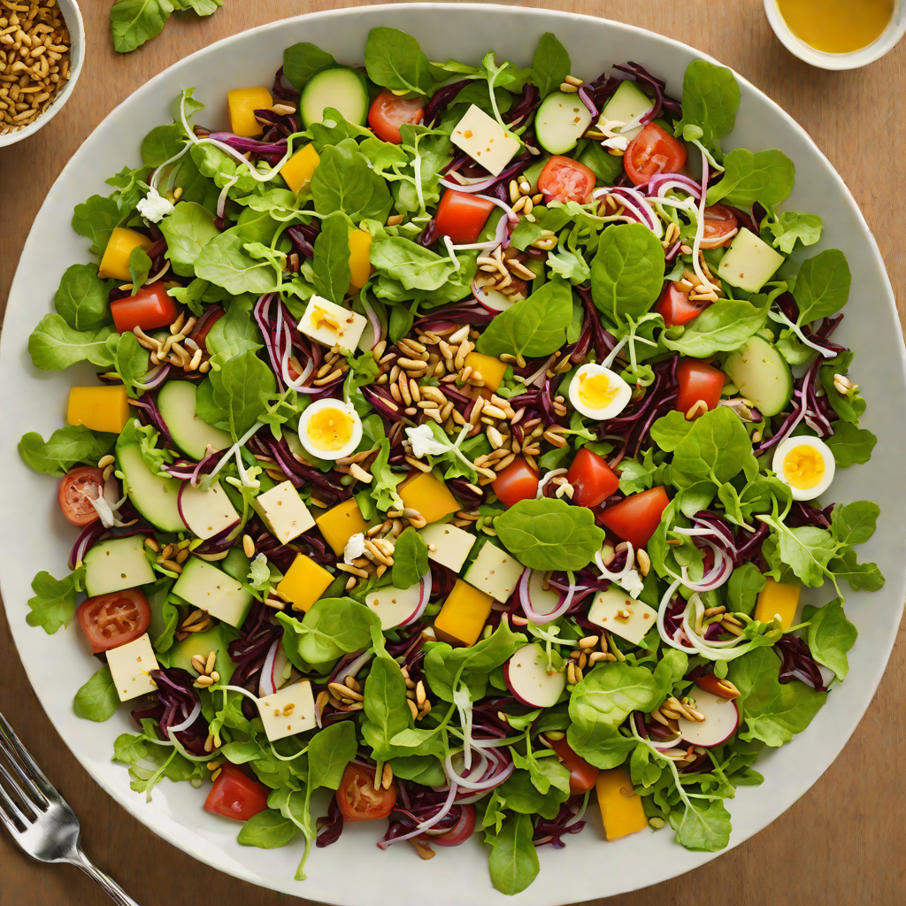 Midwest-Style Harvest Salad with Maple Vinaigrette