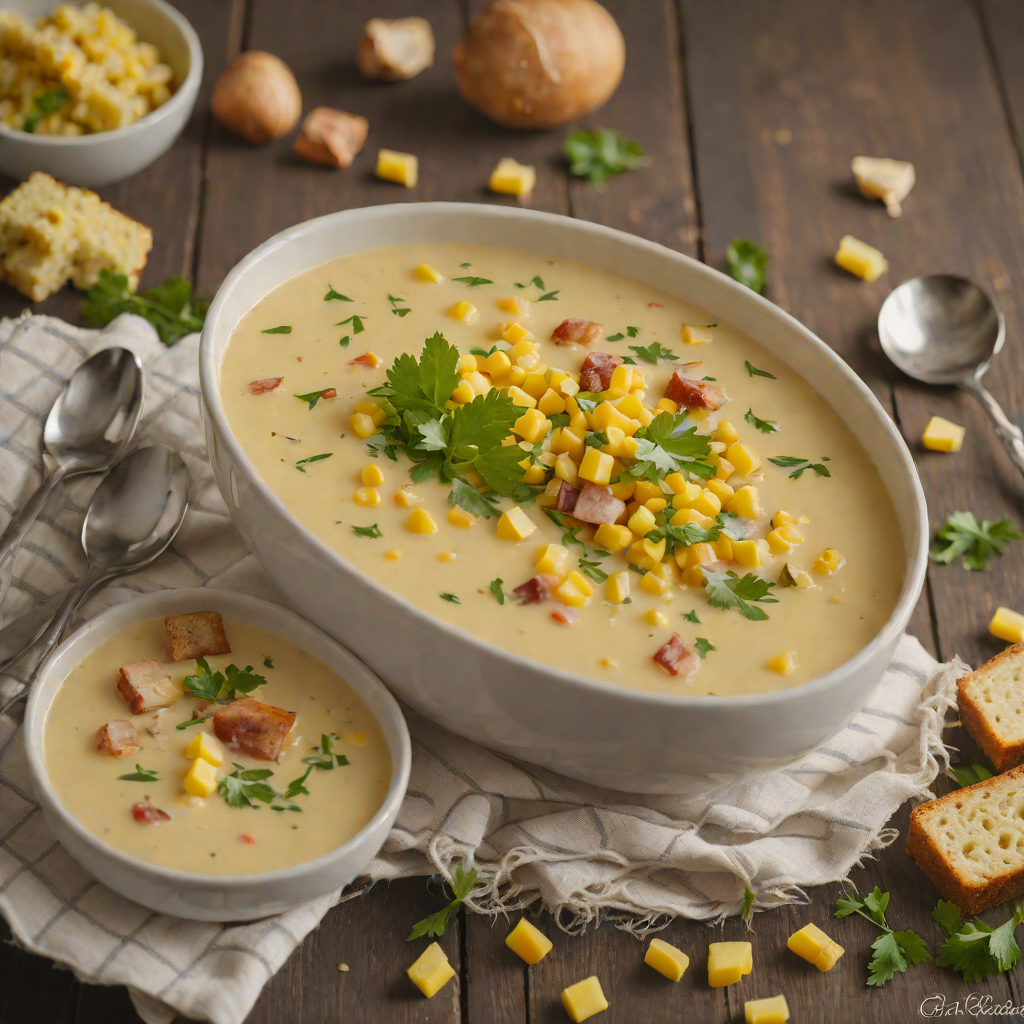 Rustic Festus Sweet Corn and Potato Chowder
