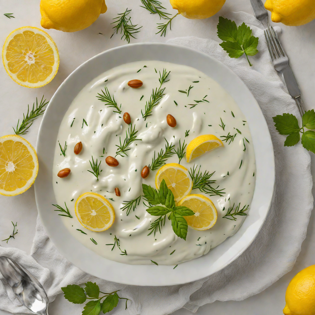 Lemon-Dill Greek Yogurt Tzatziki Sauce