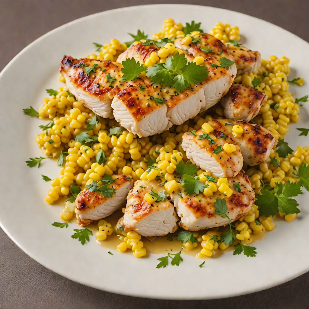 Sautéed Chicken with Midwest Corn and Herb Pan Sauce