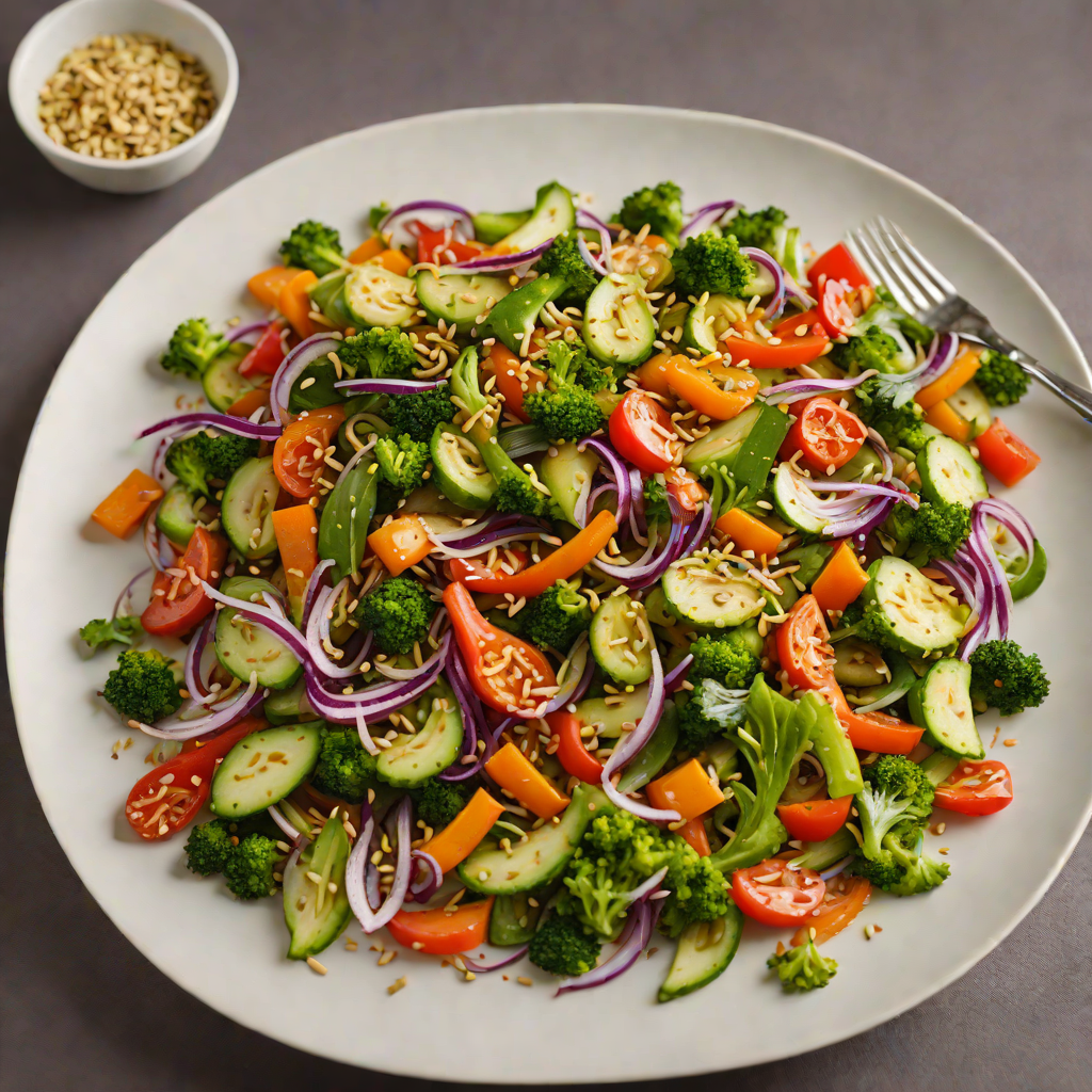 Stir-Fried Festus Vegetable Medley with Garlic and Ginger