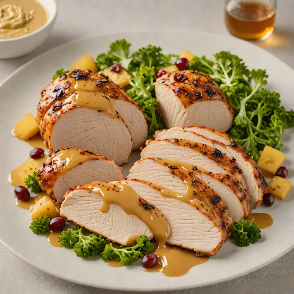Oven-Roasted Turkey Breast with Missouri Honey Mustard Glaze