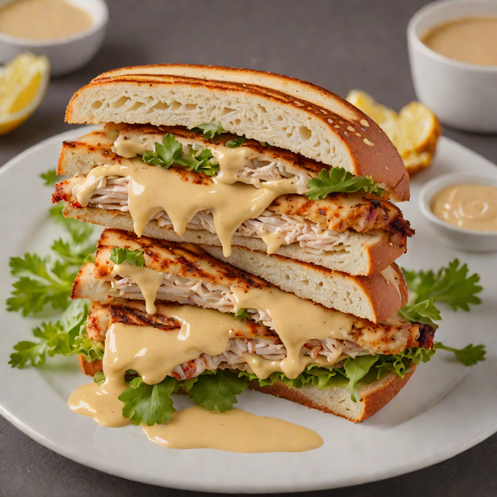 Festus-Style Grilled Chicken Sandwich with Spicy Aioli