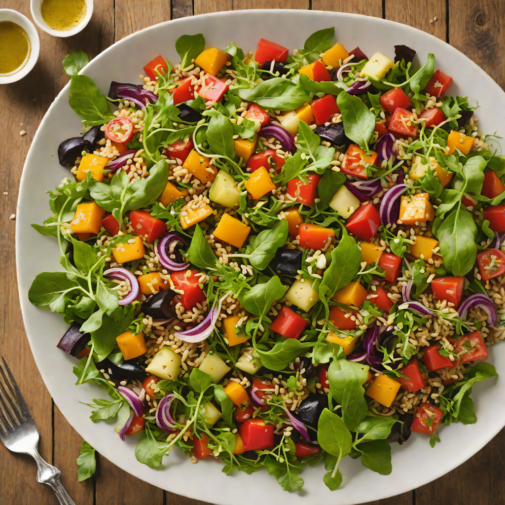 Chesterfield-Inspired Roasted Vegetable and Quinoa Salad