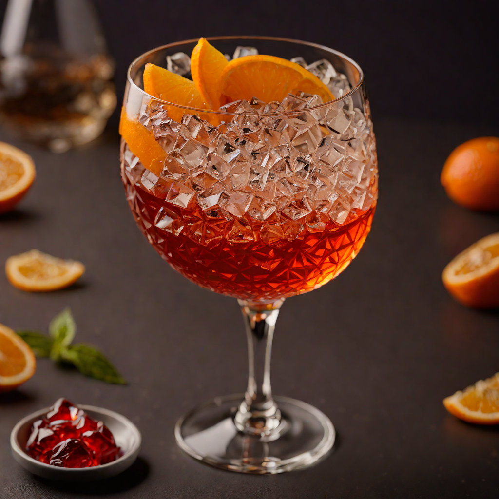 Negroni with Homemade Orange Bitters