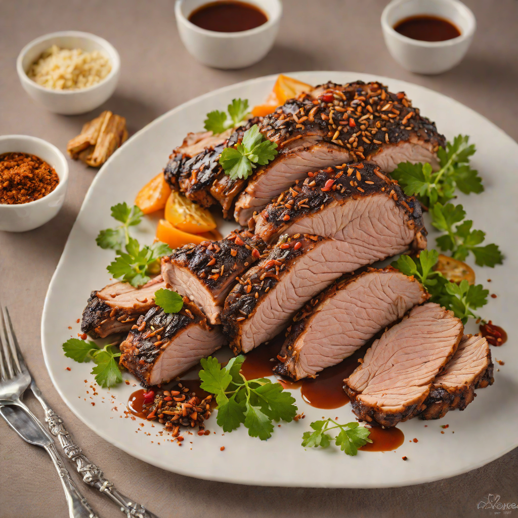 Slow-Roasted Pork Shoulder with Coffee and Chile Rub