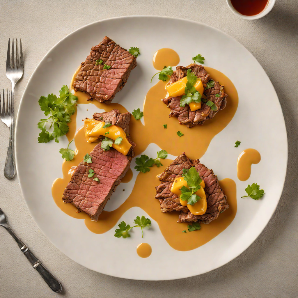 Slow-Cooked Bolivian Beef with Aji Amarillo Sauce