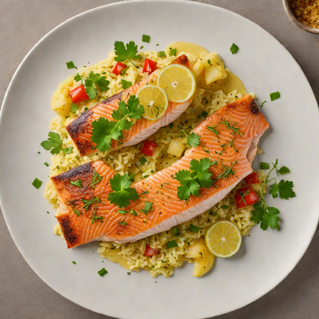 Lime-Marinated Trout with Andean Potato Mash