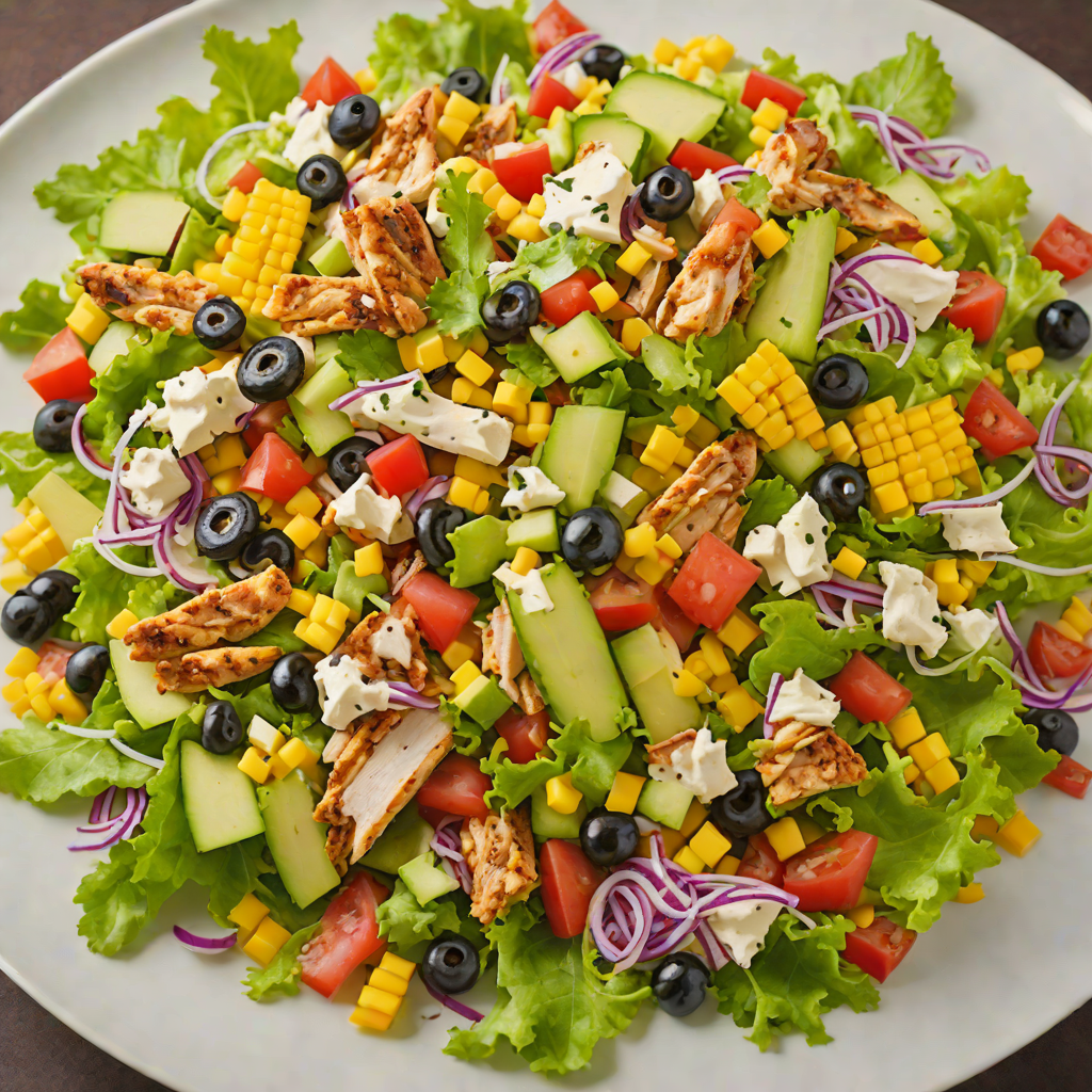 Parade-Inspired Colorful Southwest Chicken Salad