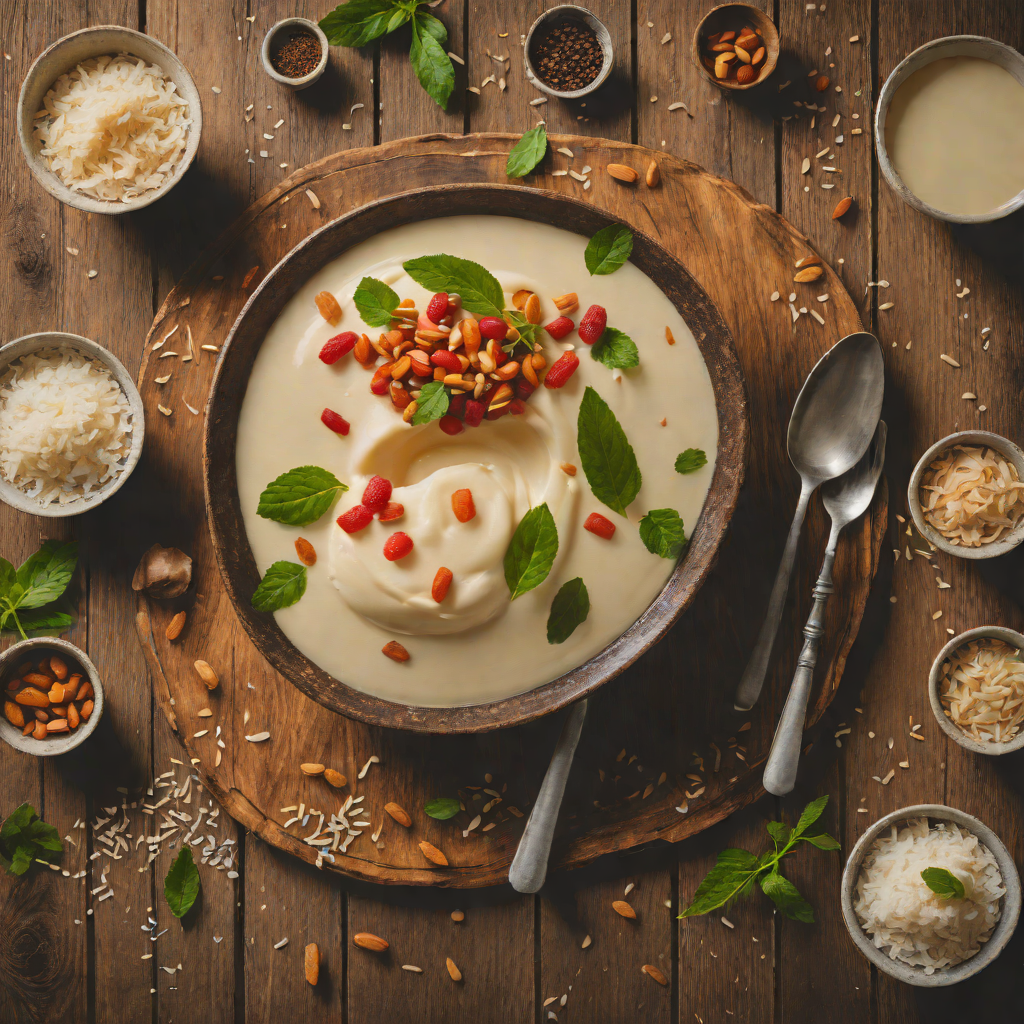 Cassava and Coconut Cream Pudding