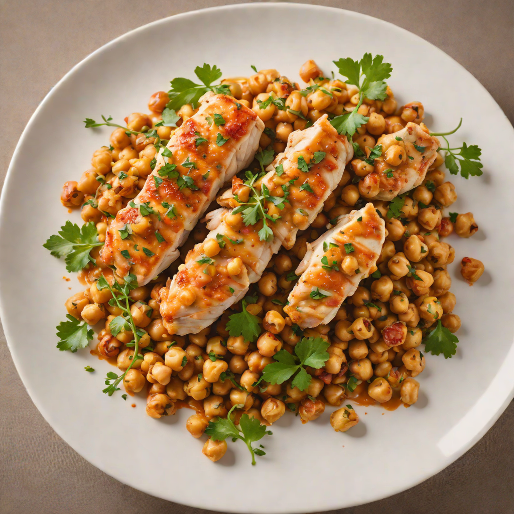 Sautéed Chicken with Spanish Smoked Paprika and Chickpeas