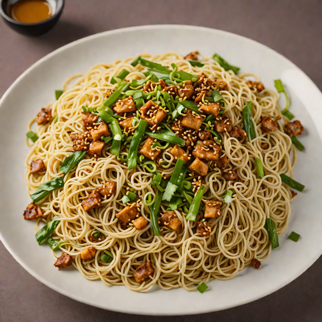 Pan-Fried Shanghainese Scallion Noodles