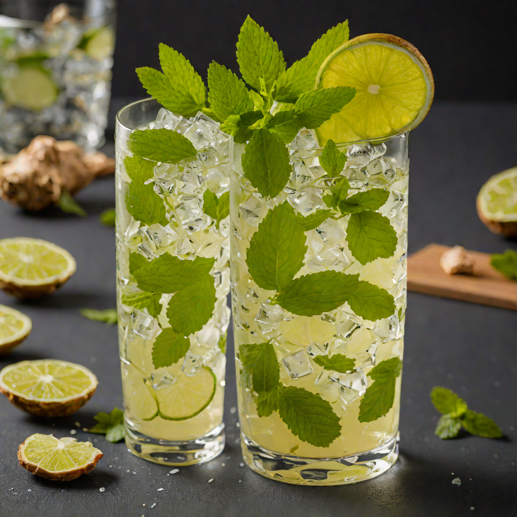 Ginger-Mint Vodka Mojito