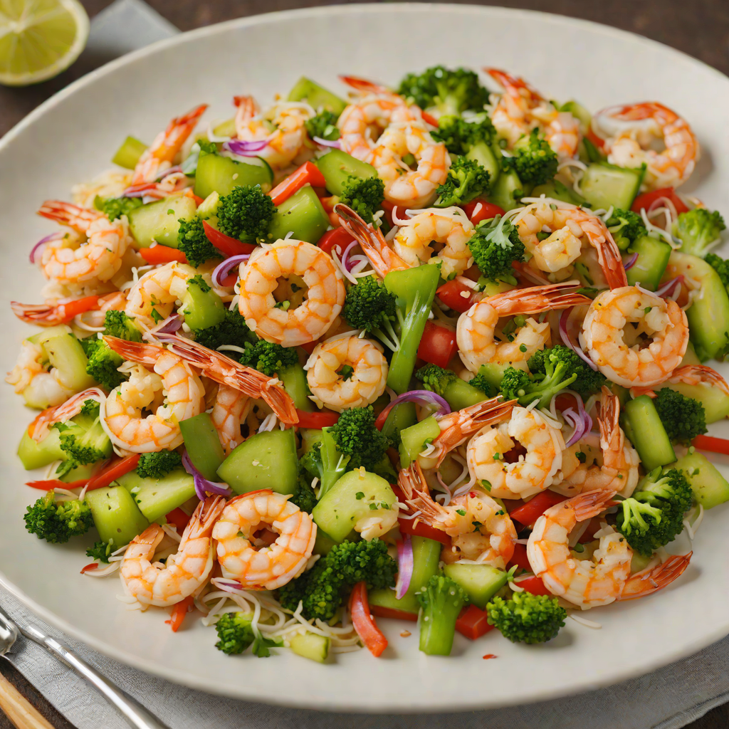 Shrimp and Vegetable Stir-Fry with Ginger and Coconut Aminos