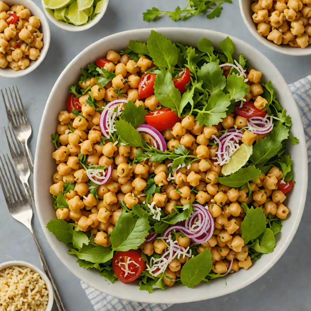 Bento Box Mediterranean Chickpea Salad