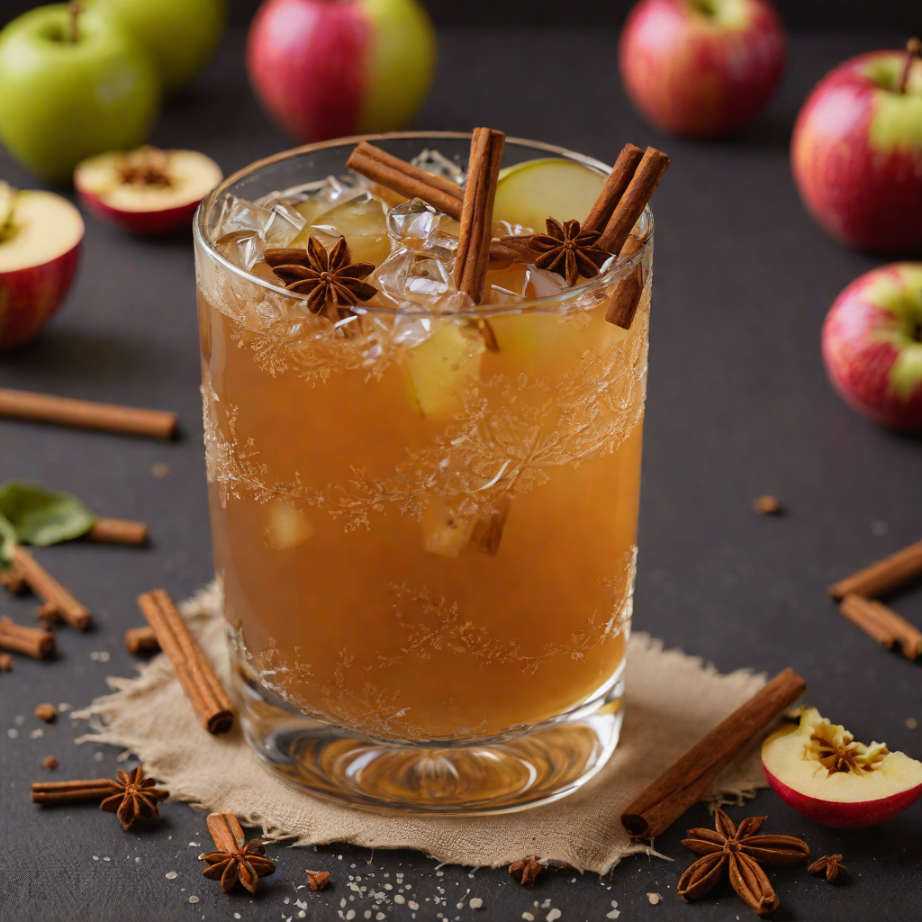 Winter-Spiced Apple Cider with Cinnamon and Clove