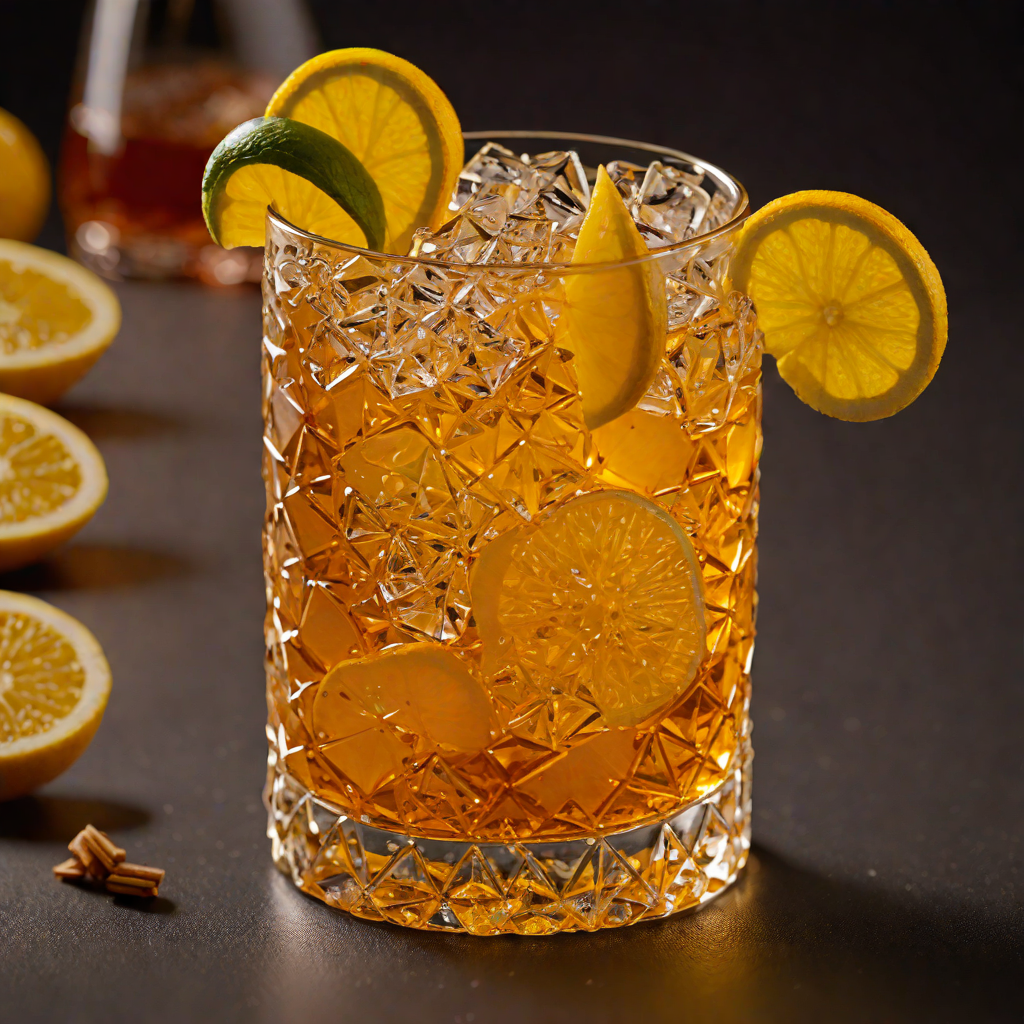 Old Fashioned Bourbon Citrus Twist