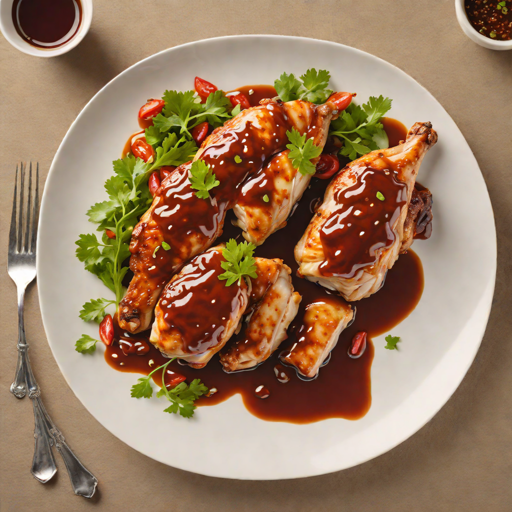 Pan-Seared Chicken with Maple-Chili Glaze