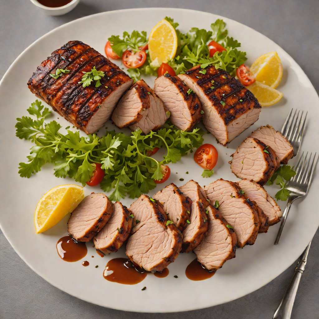 Nicaraguan Coffee-Rubbed Grilled Pork Tenderloin