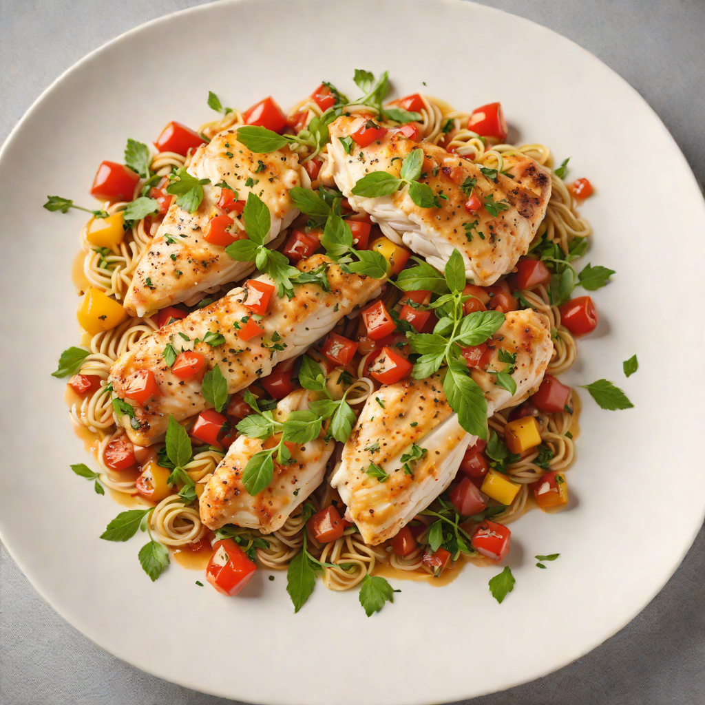 Sautéed Chicken with Herb and Tomato Ragout