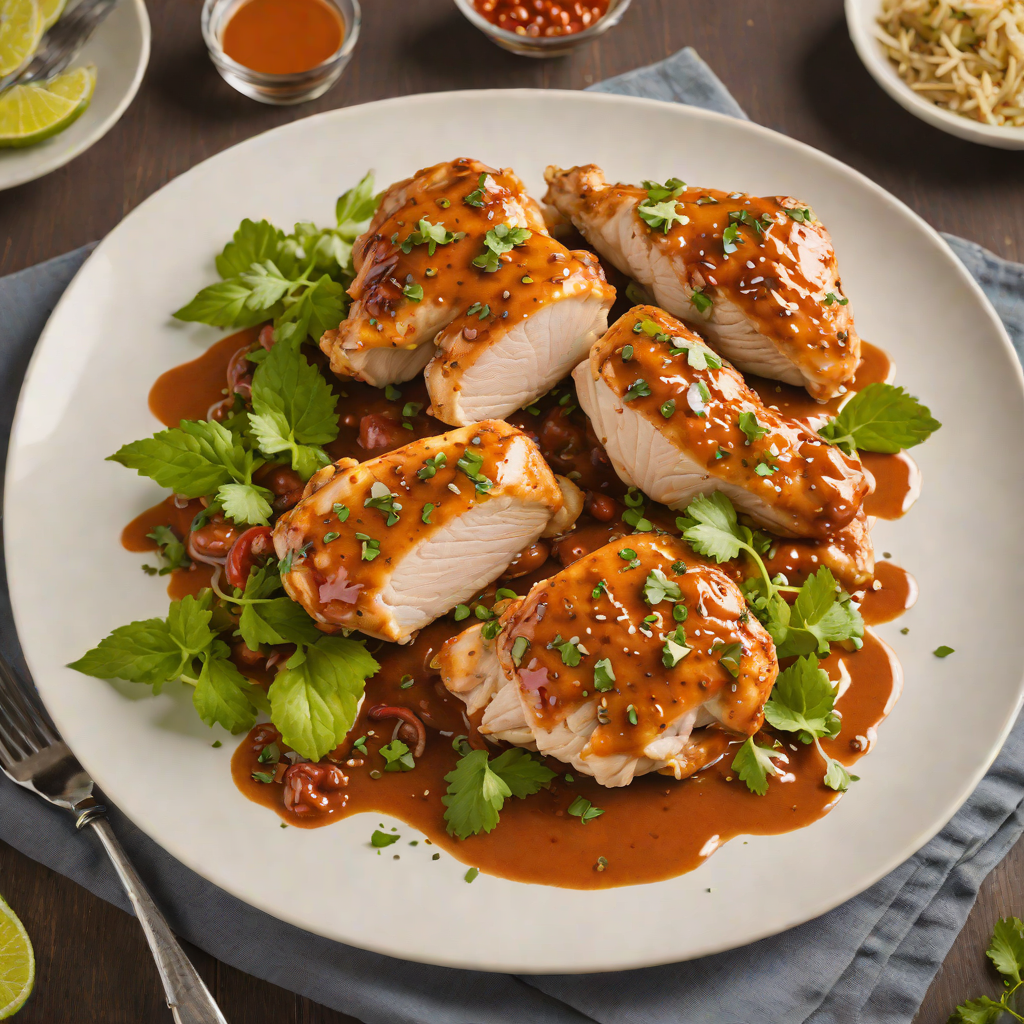 Pan-Seared Chicken with Spicy Chipotle Lime Sauce