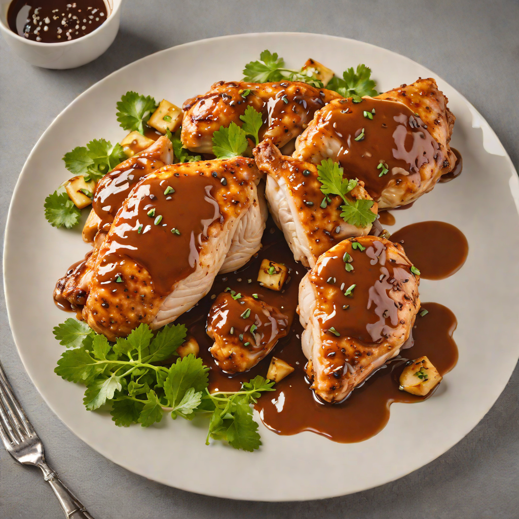 Pan-Seared Chicken with Maple-Chipotle Glaze