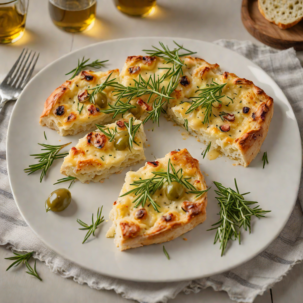 Istrian-Style Focaccia with Olive Oil and Rosemary