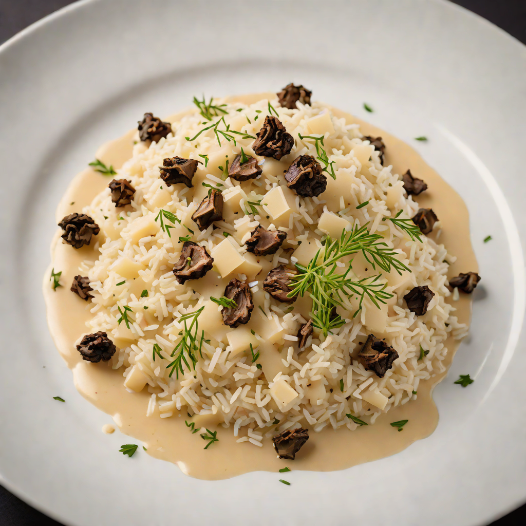 Istrian Truffle Risotto with Parmesan and White Wine