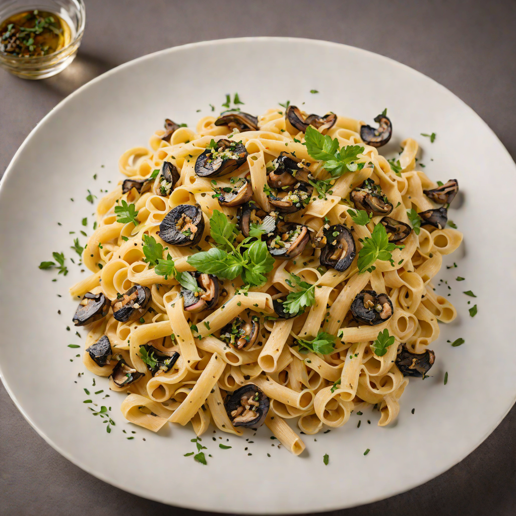 Rustic Istrian Fuži Pasta with Truffle Mushroom Ragout