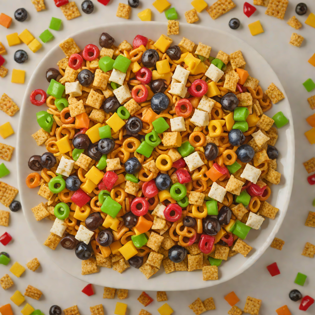 Indoor Playground Party Snack Mix