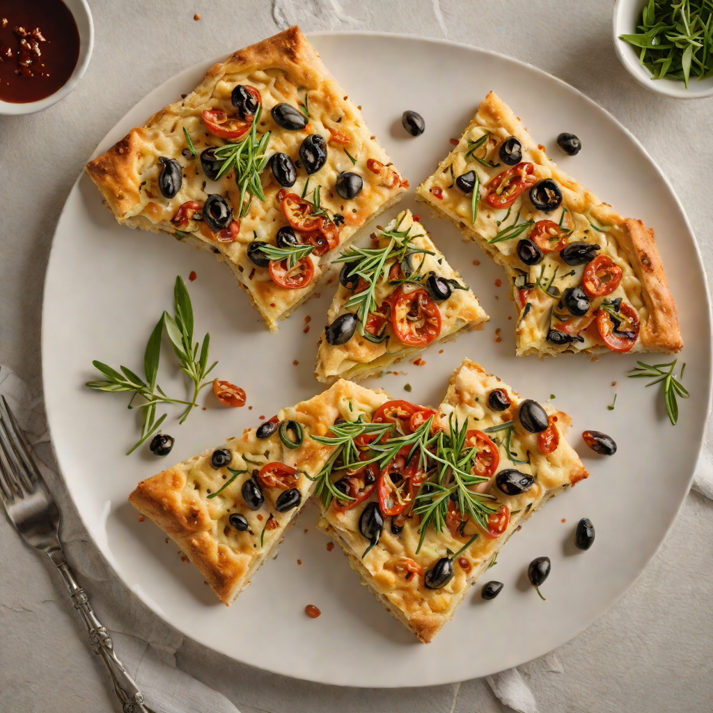 Istrian Olive and Sundried Tomato Focaccia