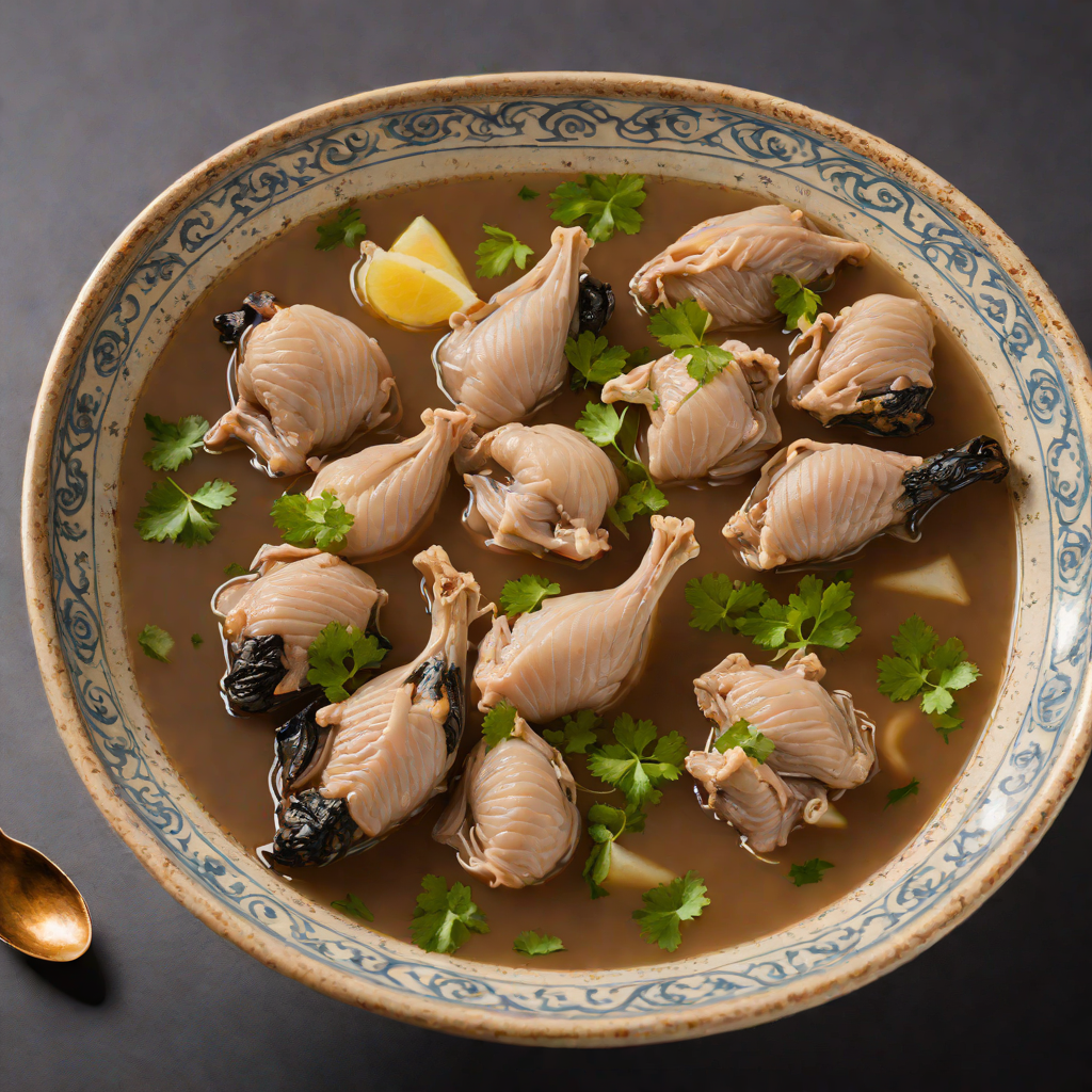 Steamed Angelica and Black Chicken Herbal Broth