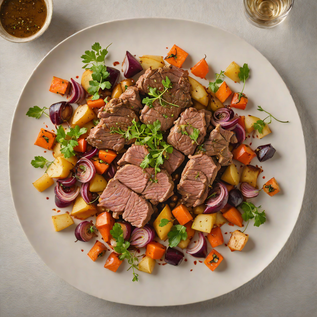 Rustic Istrian Peka-Style Lamb with Root Vegetables