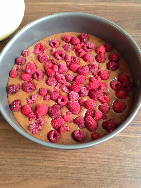 No-Bake Chocolate Hazelnut Torte with Raspberry Swirl