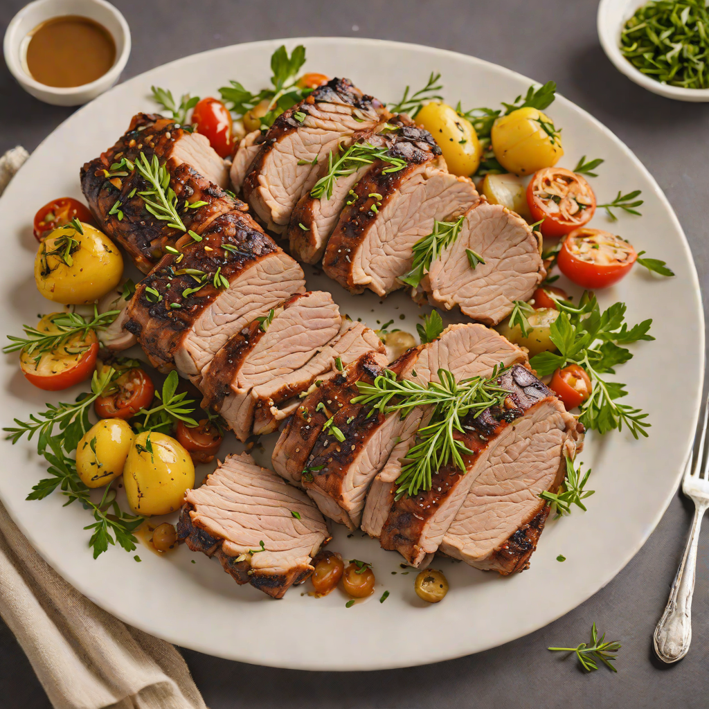 Istrian Garlic and Herb Roasted Pork Shoulder