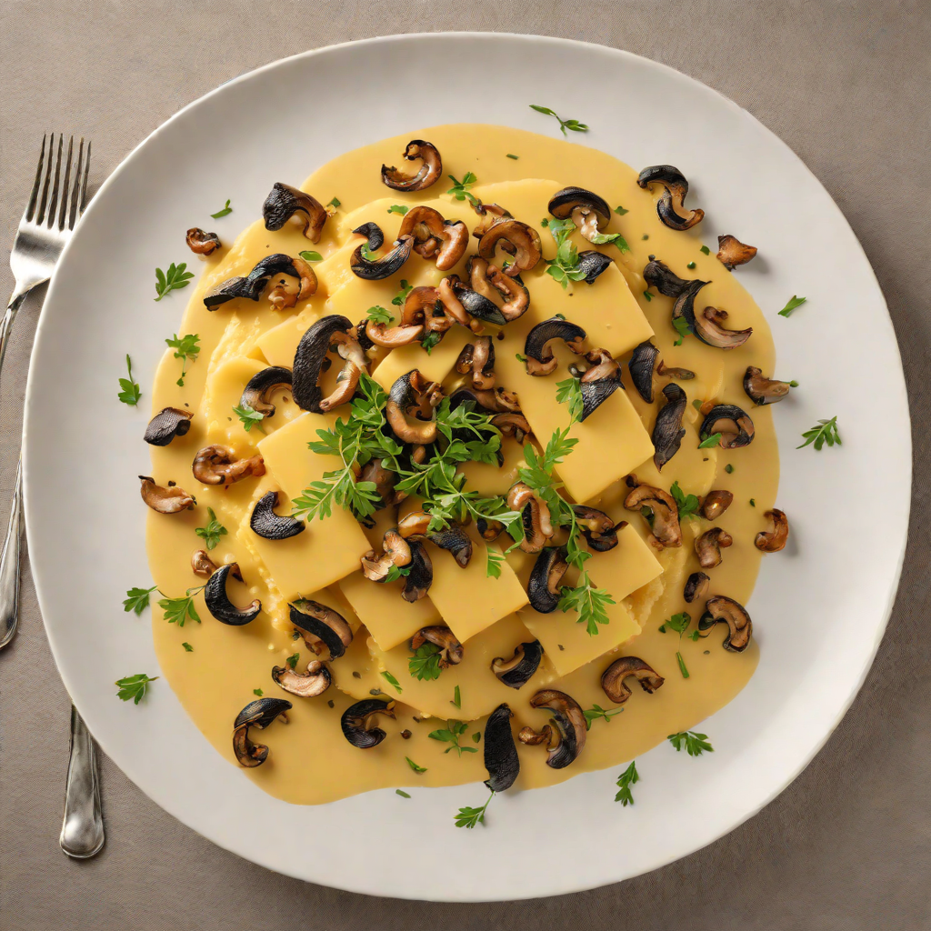 Istrian Polenta with Wild Mushroom Ragout