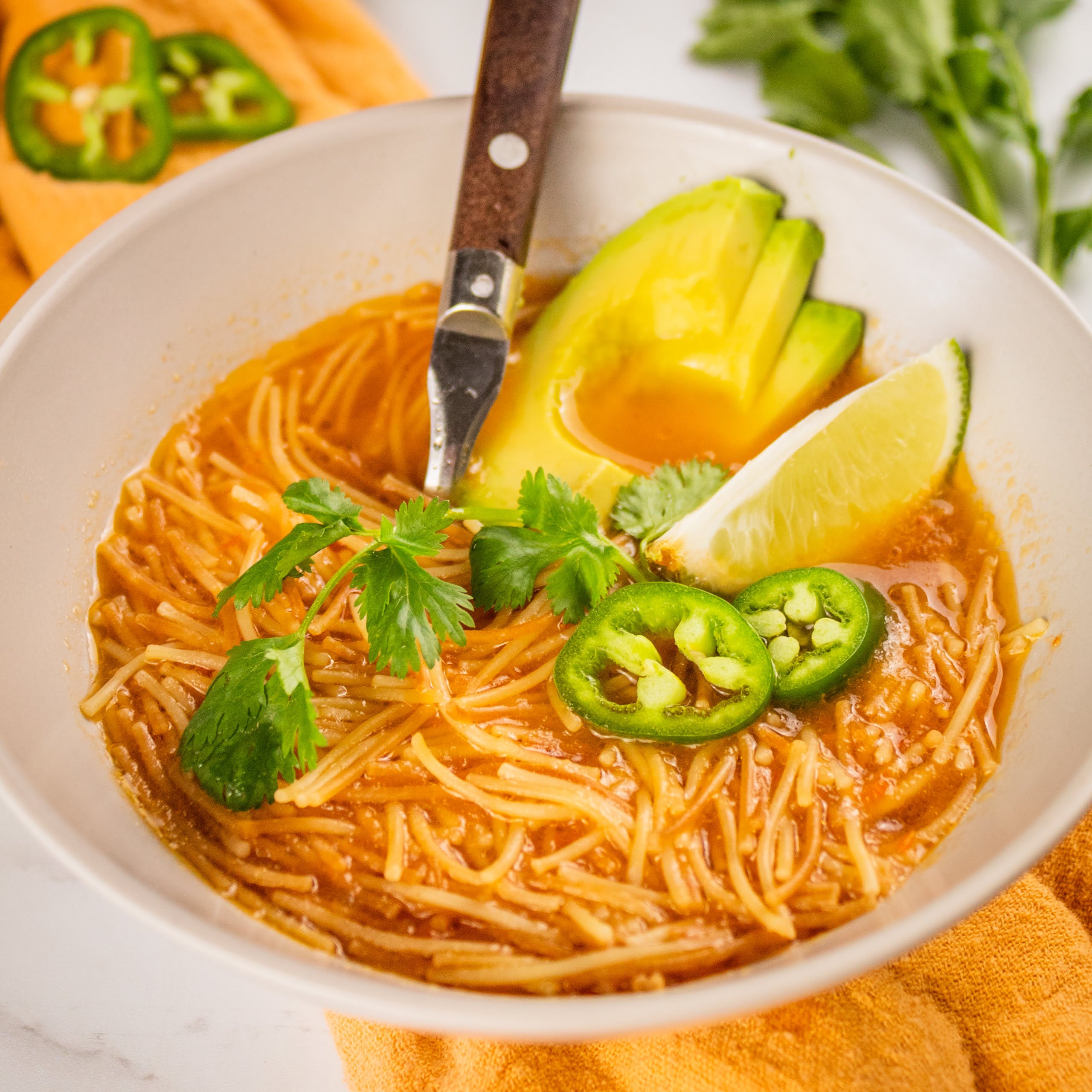 Quick Sopa de Fideo: Hearty Noodle Soup
