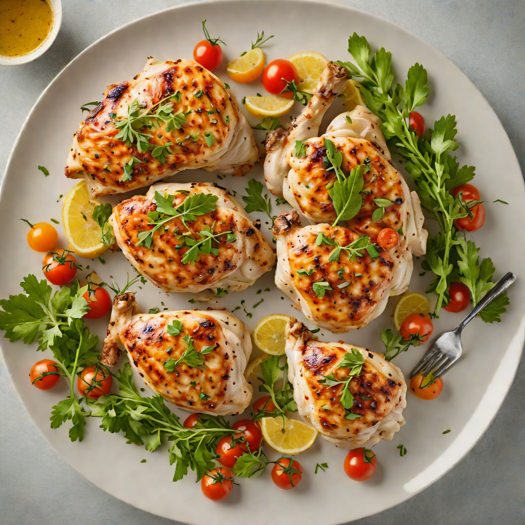 Pan-Seared Chicken with No-Salt Herb Marinade