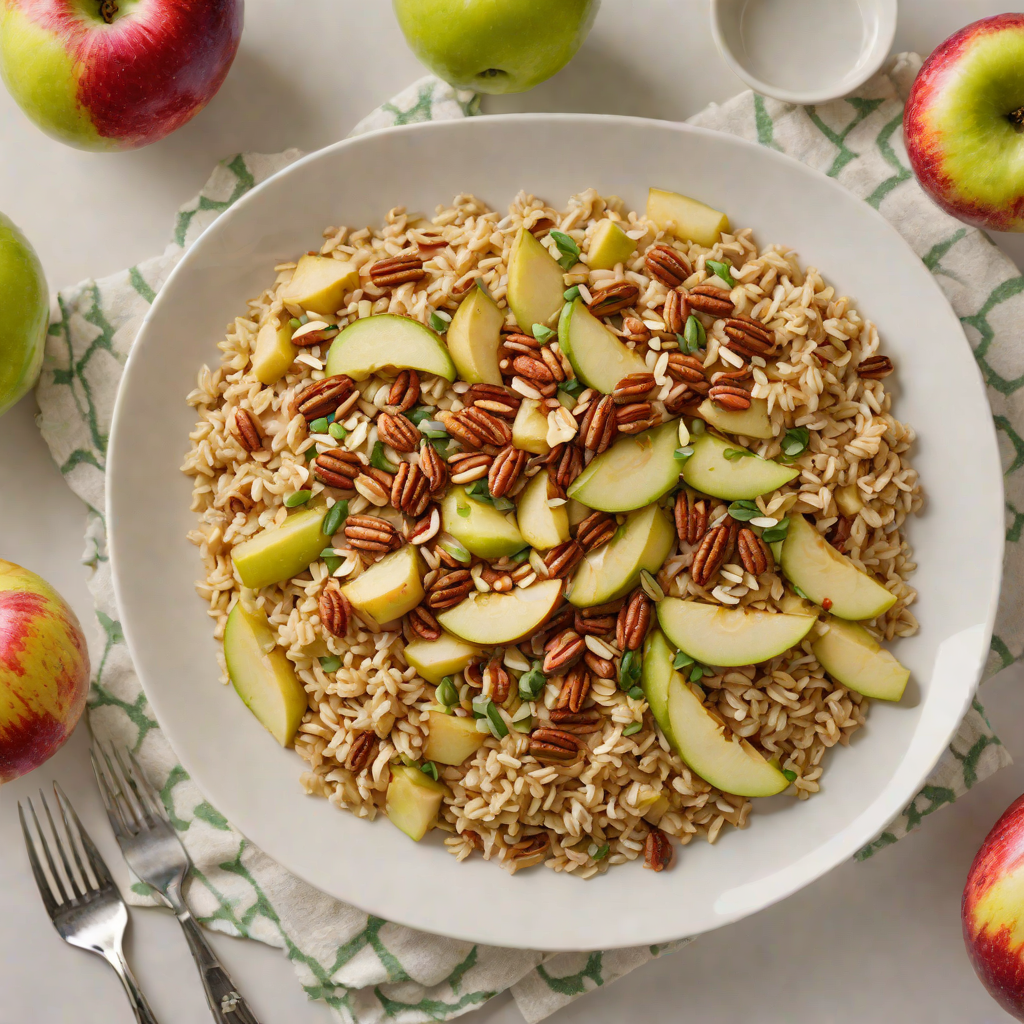 No-Sugar-Added Spiced Apple Oatmeal