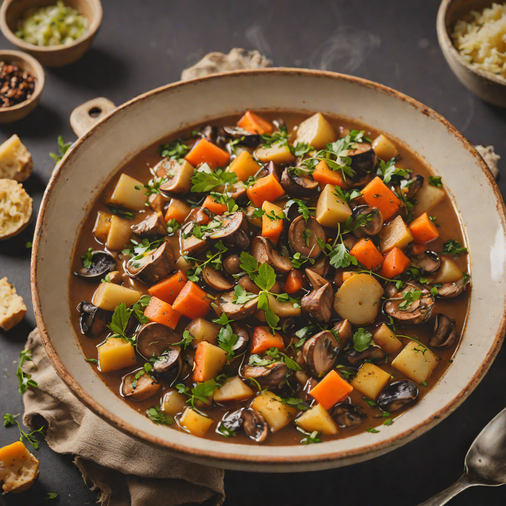 Mushroom and Root Vegetable Stew
