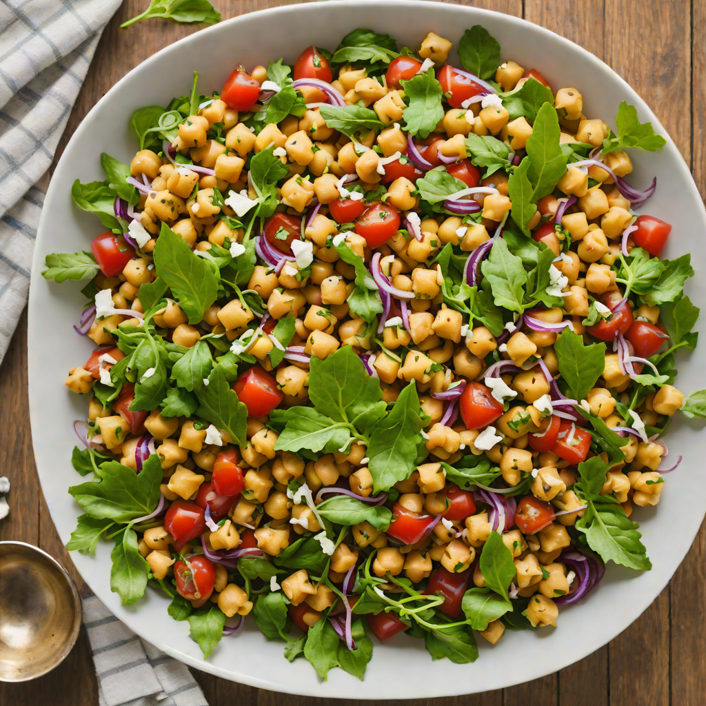 No-Sugar-Added Mediterranean Chickpea Salad