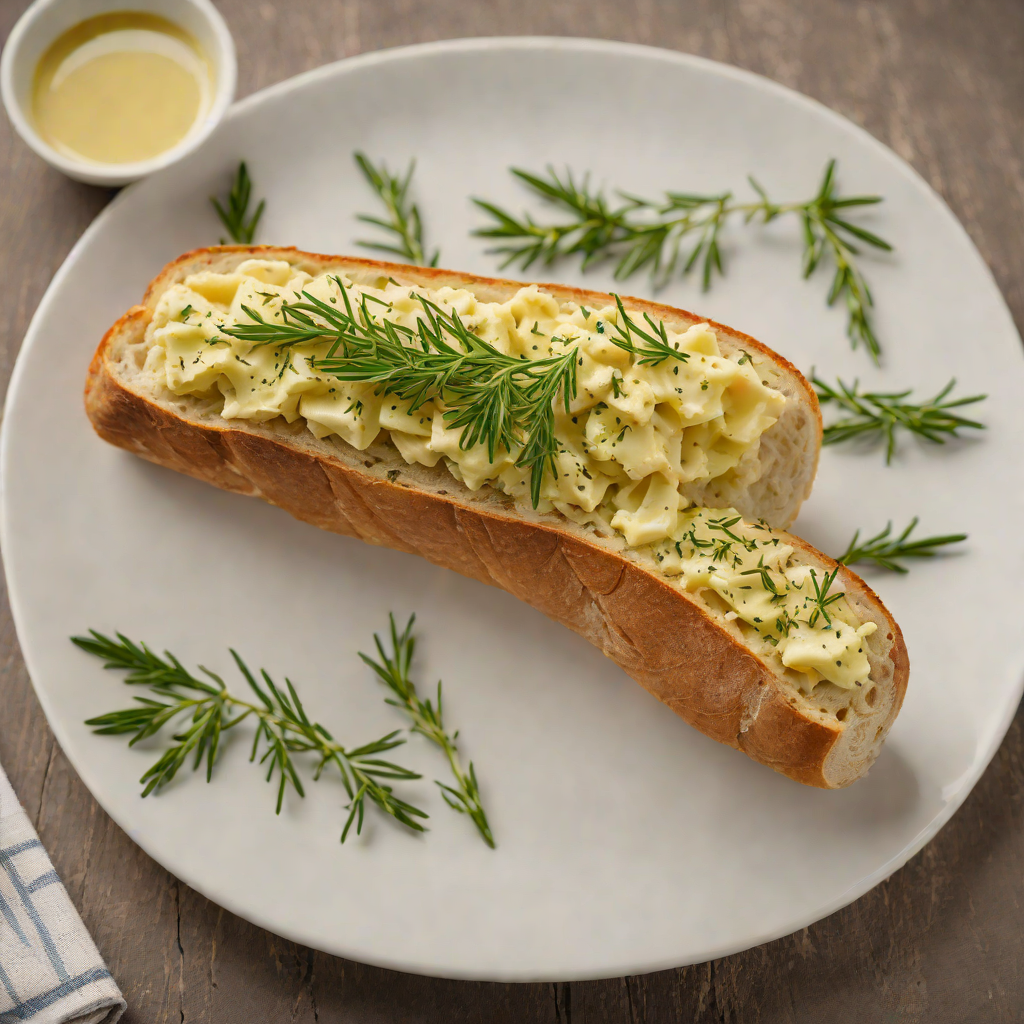 Baguette with Rustic Herb Butter