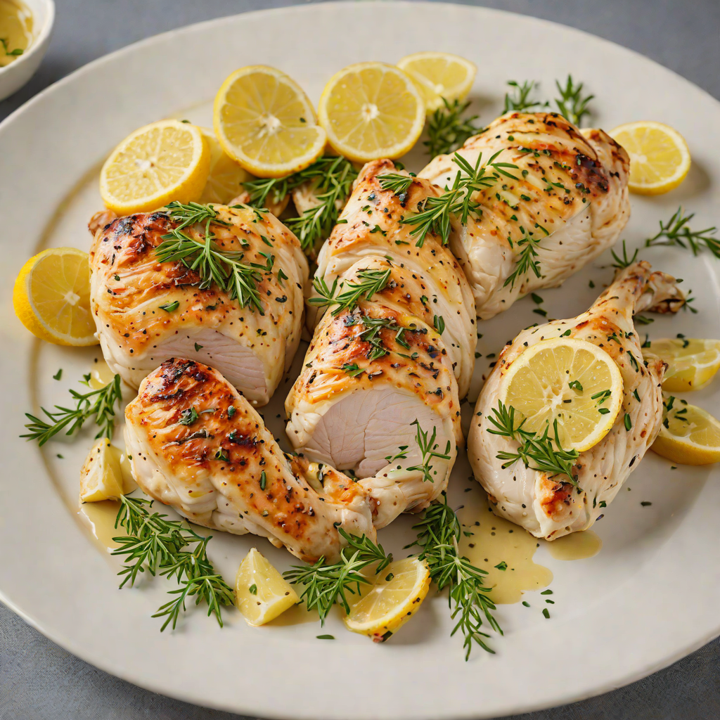 Pan-Seared Chicken with Lemon-Thyme Garlic Butter