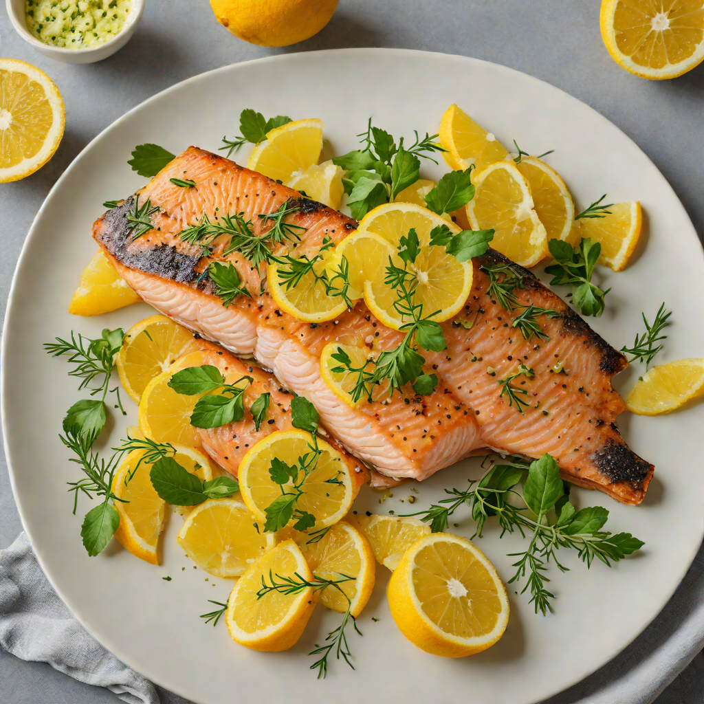 Pan-Seared Arctic Char with Citrus and Herb Butter