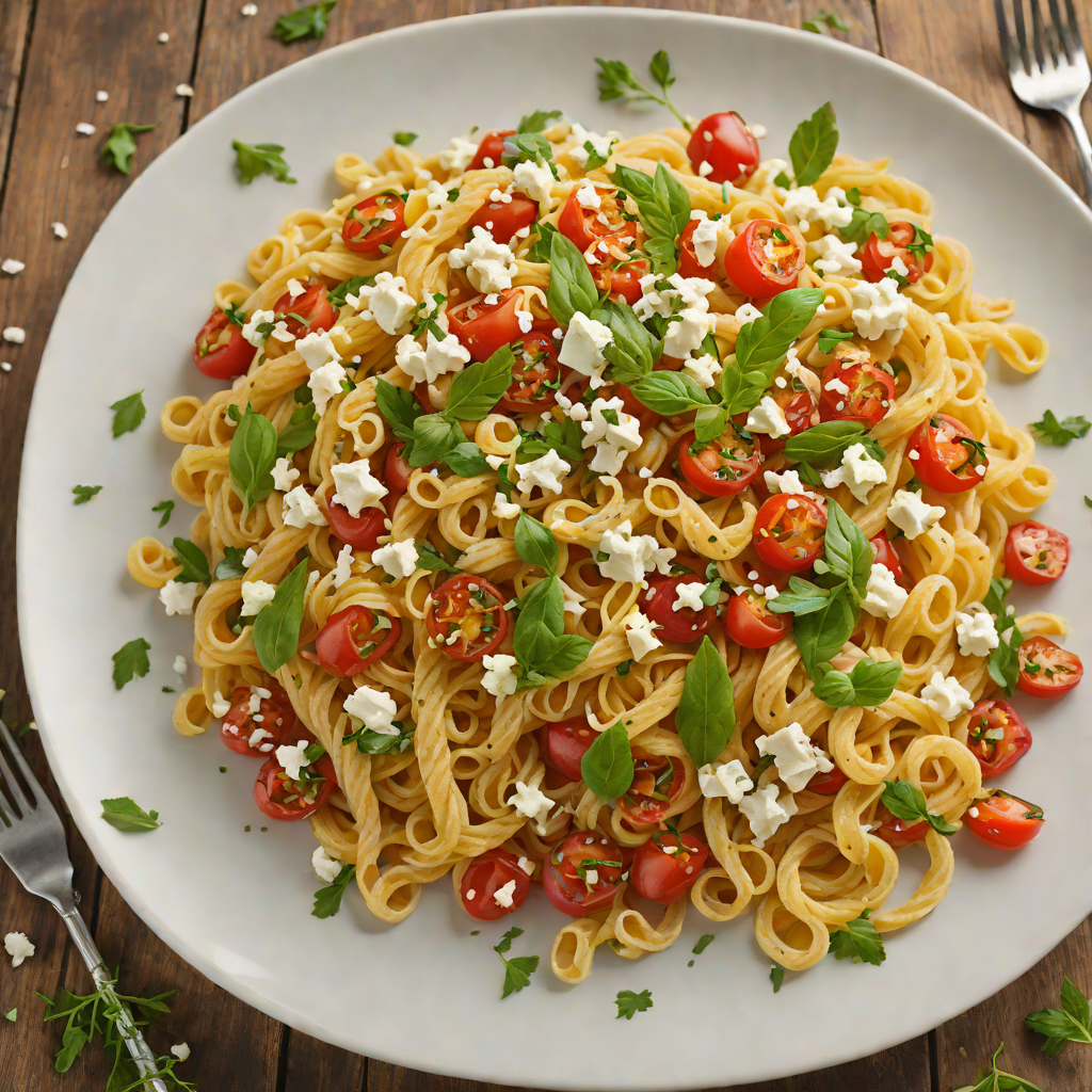 Herb-Roasted Tomato and Feta Pasta