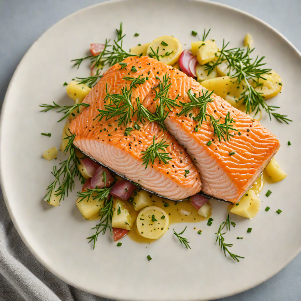 Pan-Seared Salmon with Herb and Garlic Butter
