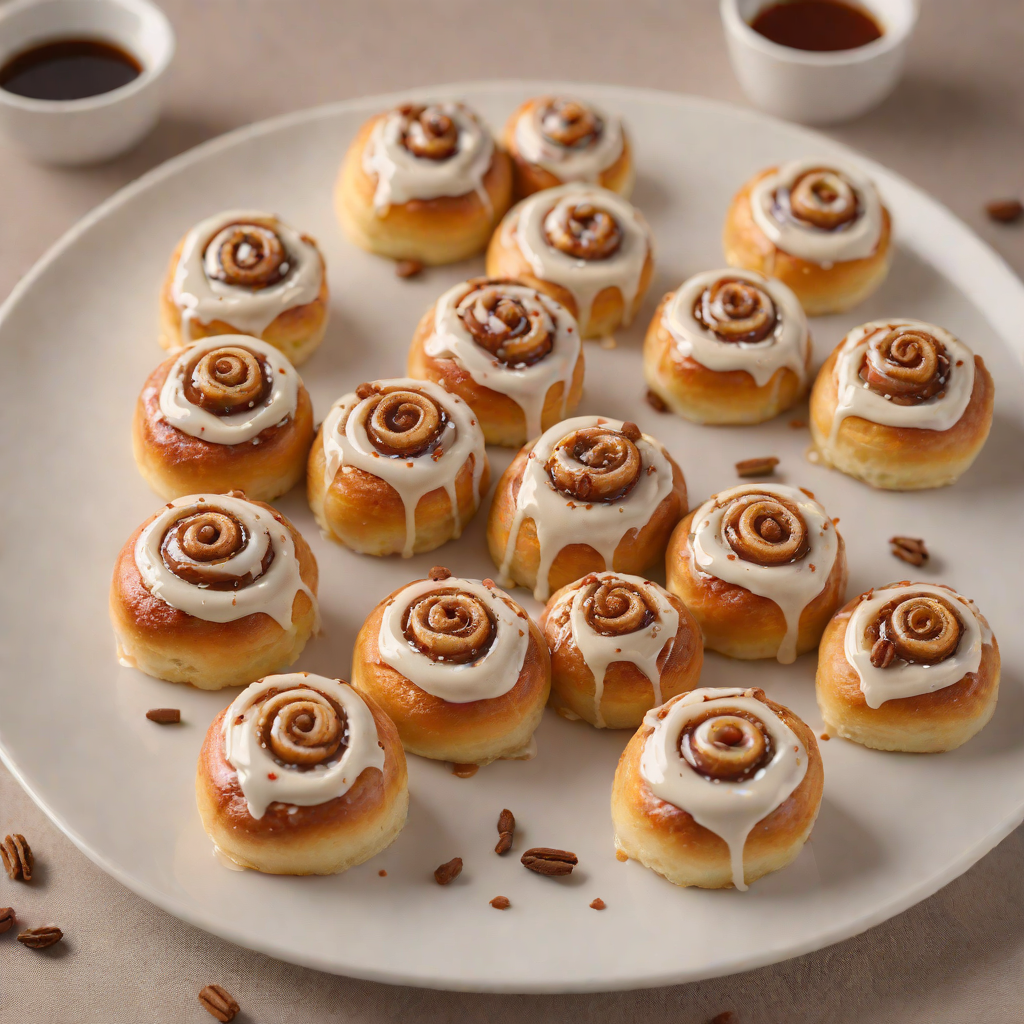 Sweet Cinnamon Roll Bites