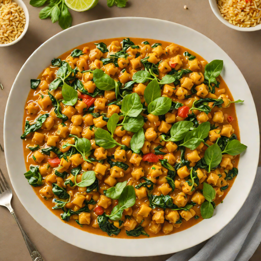Chickpea and Spinach Curry
